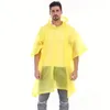 1pc EVA Poncho Impermeable Engrosado, Chubasquero Al Aire Libre para Adultos para Montañismo Camping Ciclismo Concierto, Paraguas Impermeable Transpirable Y De Secado Rápido