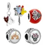 925 Sterling Silver Bead Mouse Charm glittrande CZ Fashion Fit Original Chain Armband Charms smycken DIY Making5820224