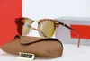 Дизайнерские классические брендовые женские солнцезащитные очки в стиле ретро 2023 Роскошные солнцезащитные очки Модные мужские солнцезащитные очки в металлической оправе Солнцезащитные очки для пляжного вождения, устойчивые к ультрафиолетовому излучению