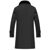 Fodera in vera pelliccia sintetica da uomo in pelle Parka Cappotto lungo da uomo Giacca invernale Colletto in visone Parka Plus Size Chaqueta LSY088501 MY1411