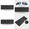 Claviers Fil USB Clavier Confortable Silencieux Chocolat Clé Durable Tra-Thin Ordinateur Hkd230808 Livraison Directe Ordinateurs Réseau Micro Dh1Jd