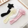 Chaussettes enfants fille amour coeur Jacquard enfant en bas âge princesse dentelle florale Style évider chaussette Sox 4-12T