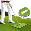 Andra golfprodukter PGM Golf Strike Mat Bead Display Track Nybörjare Training Trace Detection Pad Swing Ovar DJD038 231124