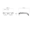 Solglasögon Frames Zirosat 71091 Optiska glasögon Pure Fullrim Frame Recept Eglasses Rx Men For Male Eyewear 231123