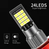 Novo carro led luz de nevoeiro h11 h7 9005 9006 com aviso de emergência piscante luz estroboscópica led 9005 9006 h3 880 88112v 24leds luzes automáticas