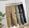 Version Stones Island Pants Badge Spring Cargo Pants High Street Casual Leggings Trend Ye Tidal Flow Design CP Comapny CP Hat Veste CP CP Companies Compagnie