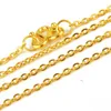 solid 24k gold chain necklaces