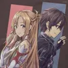 القمصان الخاصة بالرجال Asuna Classic O Neck Tshirt Sword Art Art Online Shirt القميص الأساسي للرجال الفردية