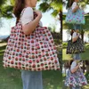 Bolsas de armazenamento Tamanho dobrável Grande estilo mágico estilo nylon grande tote ecológico reutilizável poliéster portátil bolsa dobrável bolsa dobrável compra