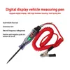 6V-24V Auto Truck Spanningscircuit Tester Digitale display Lange sonde Pen Elektrische circuit Test 20a Auto-reparatie Diagnostisch gereedschap