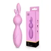 Eggs New Design g Spot Rabbit Vibrator with Bunny Ears for Clitoris Stimulation Small Sex Toy Women 1124
