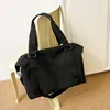 Mode Frauen Tote Handtaschen Nylon Schulter Taschen Weiche Tragetaschen Mädchen Studenten Buch Tasche Große Kapazität Einkaufstasche