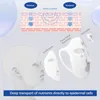 Face Care Devices Electric Massage Mask EMS Microcurrent Lifting Anti wrinkle Skin Tighten Moisturizing Soft Silicone Device 231123