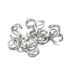 Jewelry 1000Pcs/Lot Gold Sier Stainless Steel Open Jump Rings 4/5/6/8Mm Split Connectors For Diy Ewelry Findings Making Drop Deliver Dhdht