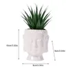 Vazen Creatieve Boeddha Keramische Bloempot Miniatuur Model Ornament Succulente Plantenbak Thuiskantoor Desktop Woonkamer Indoor Decorat267u