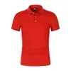 Męskie polo Summer Luxury Męskie Jersey Bawełniany stały kolor Business Polo Shirt Fashion Bluza para noszenia s-4x 230424