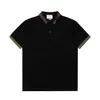 Mens polo t-shirt moda haft krótkie rękawy Topy Turndown kołnierzyk tee swobodne koszule polo M-3xl#49