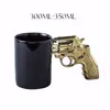 Mugs Creative Fashion Personality Model Pistol Cup Landmines Modeling Coffee Mug Milk Valentine s Day Funny Gifts 231124