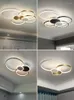 ペンダントランプモダンなLED天井シャンデリアリビングルームベッドルームレストラン屋内装飾照明のための北欧の丸いライト