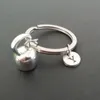 Portachiavi A-Z Lettera iniziale Kettlebell Charm Portachiavi Portachiavi Allenamento Palestra Motivazione Portachiavi Fitness Crossfit Gioielli Ciondolo borsa