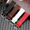 Watch Bands 10 12 14 16 20mm Lizard Pattern Simplicity Fashion Women's Leather Strap 18mm For AR11067 Red White Handmade