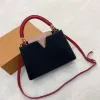 Borsa a spalla di design Capucines Moda Donna Tote Borsa a tracolla con tracolla di alta qualità