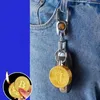 Tändare Ny Creative Bitcoin Butane No Gas Lighter Stock Commemorative Coin Virtual Novely Unique Pendant Rökningstillbehör Gadgets