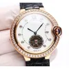 Balloon Blue Watch Classic Luxury Watches Designer Women Zf-factory Watch Fashion Panthere Ypwn Mechanical Automatic Watch 39mm Fabric Strap Diamond Lure with Box