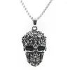 Pendanthalsband Demon Skull 316l Titanium Steel Jewelry Fashion Cool