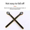 Ny Auto Labor-Saving Jack Ratchet Wrench Scissor Jack Garage Tire Wheel Lug Wrench Handle Labor-Saving Wrench Phillips Wrench