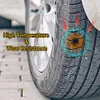 Novo kit de reparo de pneus a vácuo para motocicleta, carro, scooter, borracha, sem câmara de ar, conjunto de ferramentas para reparo de pneus, sem cola, reparação de filme de pneu