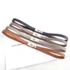Belts Leather Belt Head Layer Cowhide Hundred With Skirt Waist Closure Buckle Ladies