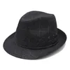 Berets Herren Fedora-Hut mit 4Größe 57 58 59 60CM Big Size Gentleman Dad Beach Homburg Jazz Vater Geschenk A0064-XSJBerets BeretsBerets