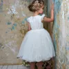 Девушка платья простые a-line цветочные девочки изящное изящное изящное пухло