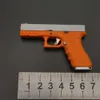 G17 1: 3 Shell Throwing Gun Key Chain Model Pendant Eating Chicken Toy