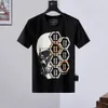 Plein beer t shirt heren ontwerper t-shirts merk kleding Rhinestone PP Skull Men t-shirt ronde nek ss schedel met kristallen hiphop t-shirt top tees 161229