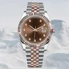 Roller titta på designer reloj datejust kvinna för man mekanisk 41mm 36mm kvarts 31 mm 28mm vattentät lysande fällbar spänne automatisk rörelse klockor cy