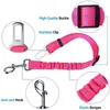 Voiture réglable chiens ceintures de sécurité élastique réfléchissant rembourrage corde de sécurité universel Auto harnais produits pour animaux de compagnie voiture accessoires 1Pc