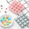 50pcs alimentos grau 16 cavidade barra de silicone gelo bandeja mini cubos de gelo pequeno molde de molde de molde de molde de gelo cozinha