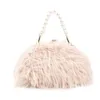 Evening Bag Messenger Pärled Vintage Imitation Pearl Shell Bag axel Luxy Moon Ladies Pink Handbag 231123