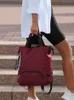 Kvällspåsar tigernu mode 3 in1 kvinnor ryggsäck väska fritid på väska axelväska ljusvikt college gymnasieväska flickor handväska kvinna
