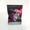 3.5g Mylar Bags California SF Spaceman Package Print Stand Up Pouch Smell Proof Holographic Film Zipper Bag Astronauts Design Plastic Pouches