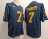 Michigan Wolverines Football Jersey College 97 Aidan Hutchinson 10 Tom Brady 7 Donovan Edwards 9 J.j. Mccarthy all stitched champions patch