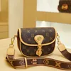 SAC Luxe Femme Luxury Designer Handbag Bolsas Mujer مزاج واسعة الكتف حقيبة Crossbody حقيبة طباعة حقيبة جلدية