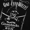 T-shirts pour hommes One-Eyed Willy's Rum T-shirt pour homme THE GOONIES Crewneck Chemise en polyester à manches courtes Cadeaux d'anniversaire drôles