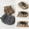 chenils stylos Chien Canapé Lit Pour Animaux De Compagnie Tapis De Chenil Doux Chiot Lits Chat Maison Chaud Animaux Canapé Chats Fournitures Grand Chien Hiver Multifonction Accessoires 231124