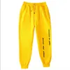 Mens calças de moletom de outono Carta de inverno Impressão de lã de treinar calças de treinamento de esportes casuais Casual Running Swearing Swearing Swearpol