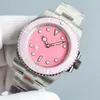 Women Wather Automatic Mechanical Designer Watches Pink Lady Wristwatch 40mm Montre de Luxe