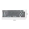 キーボードGMK67メカニカルガスケットキット3モードNKRO USB BLUETOOTH互換性2 4G WIRED NO SWITCH 230414ドロップ配信コンピューターネットワークDHQLN