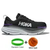 Hoka Bondi 8 Clifton 운동 신발 주자 Hokas Carbon X2 트리플 블랙 흰색 가벼운 블루 야외 스포츠 디자이너 트레이너 라이프 스타일 충격 흡수 36-45